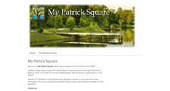Desktop Screenshot of mypatricksquare.com